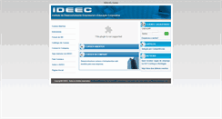 Desktop Screenshot of ideec.com.br