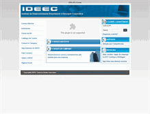 Tablet Screenshot of ideec.com.br